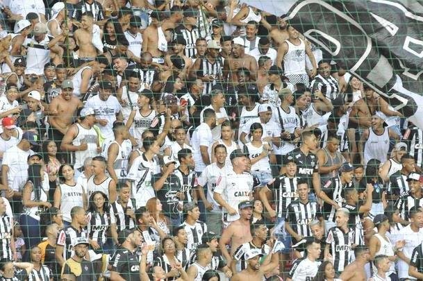 Fotos da torcida do Atltico na partida contra o Boa Esporte