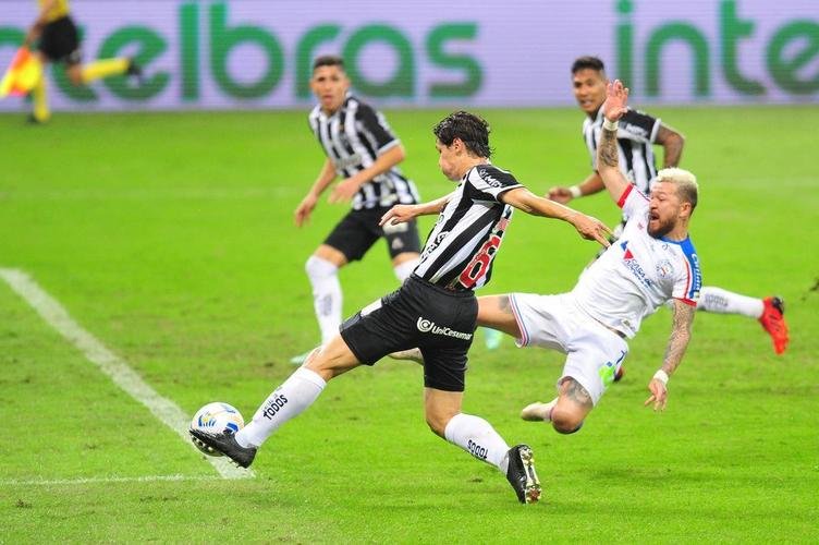 Imagens do confronto entre Atltico e Bahia, vlido pelas oitavas de final da Copa do Brasil 2021