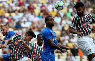 Fluminense e Cruzeiro em partida vlida pela segunda rodada do Brasileiro