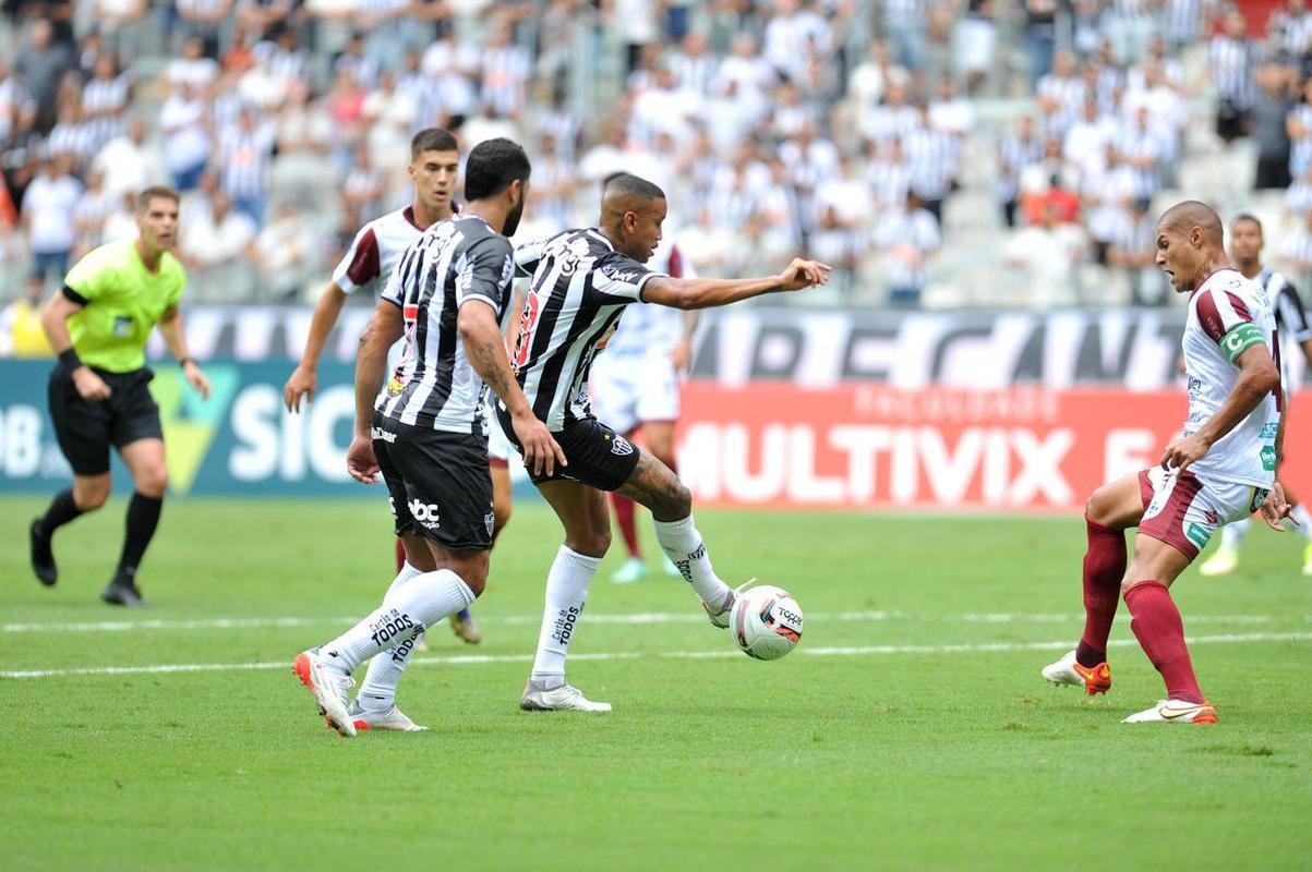Fotos do jogo entre Atltico e Patrocinense, pelo Campeonato Mineiro