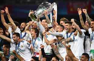 Festa do Real Madrid com a conquista da 13 Liga dos Campees