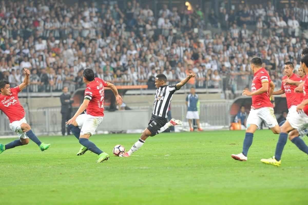 Atltico e Jorge Wilstermann se enfrentaram, no Mineiro, pelas oitavas de final da Libertadores