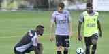 Com Fred em campo, jogadores do Atltico se reapresentaram na tarde desta segunda-feira