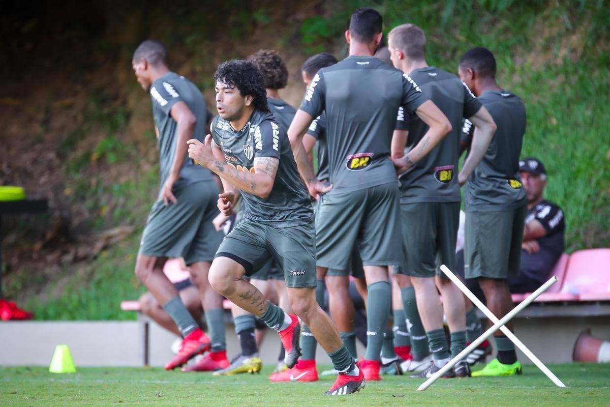 Na Cidade do Galo, Atltico fechou preparao visando ao jogo contra o Cerro Porteo