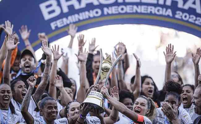 O Corinthians foi campeo do Brasileiro feminino de 2022