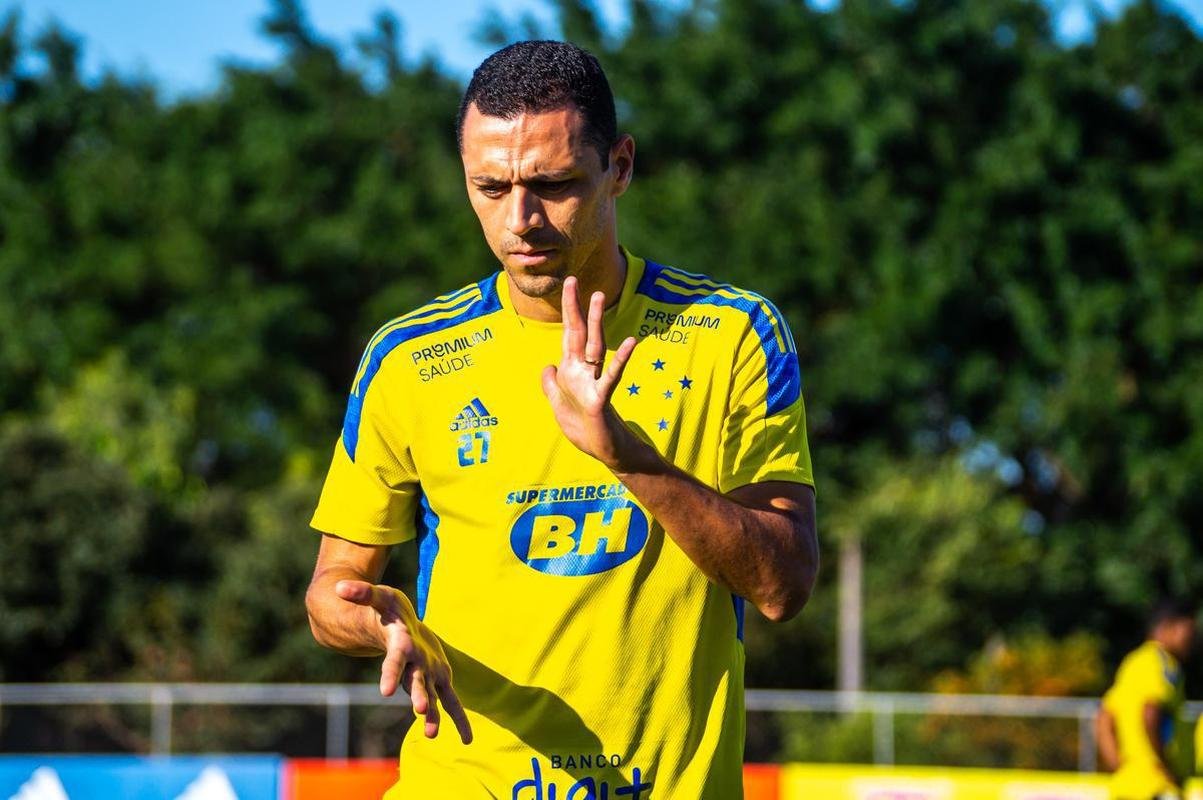 Fotos do treino do Cruzeiro desta sexta-feira, 3 de setembro, na Toca da Raposa II