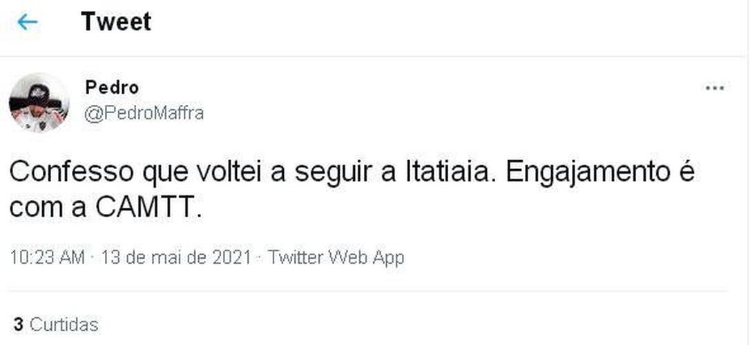 Atleticanos 'aprovaram' a compra da Itatiaia por Rubens Menin