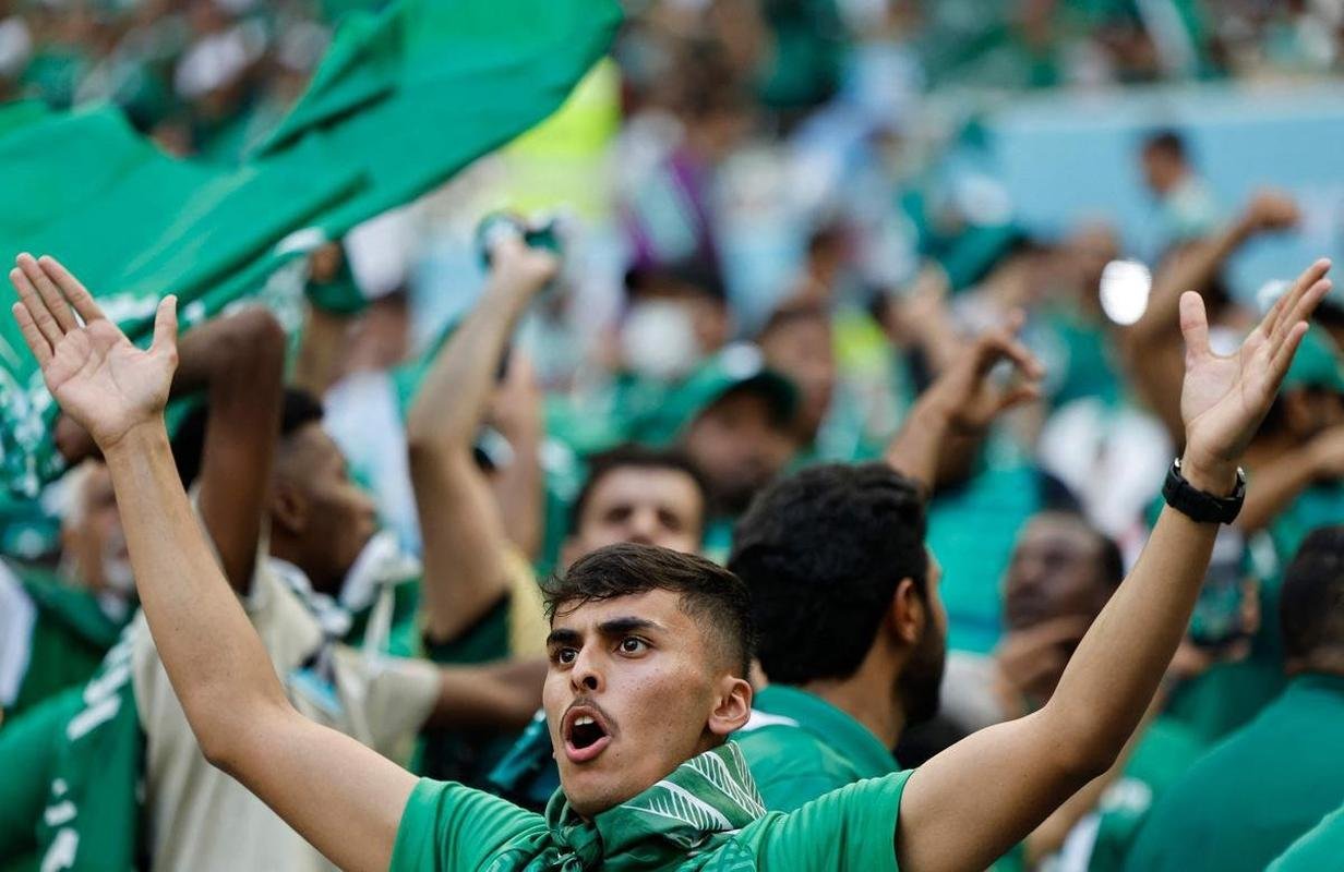 Imagens das torcidas de Argentina e Arbia Saudita na partida pelo Grupo C da Copa do Mundo do Catar 