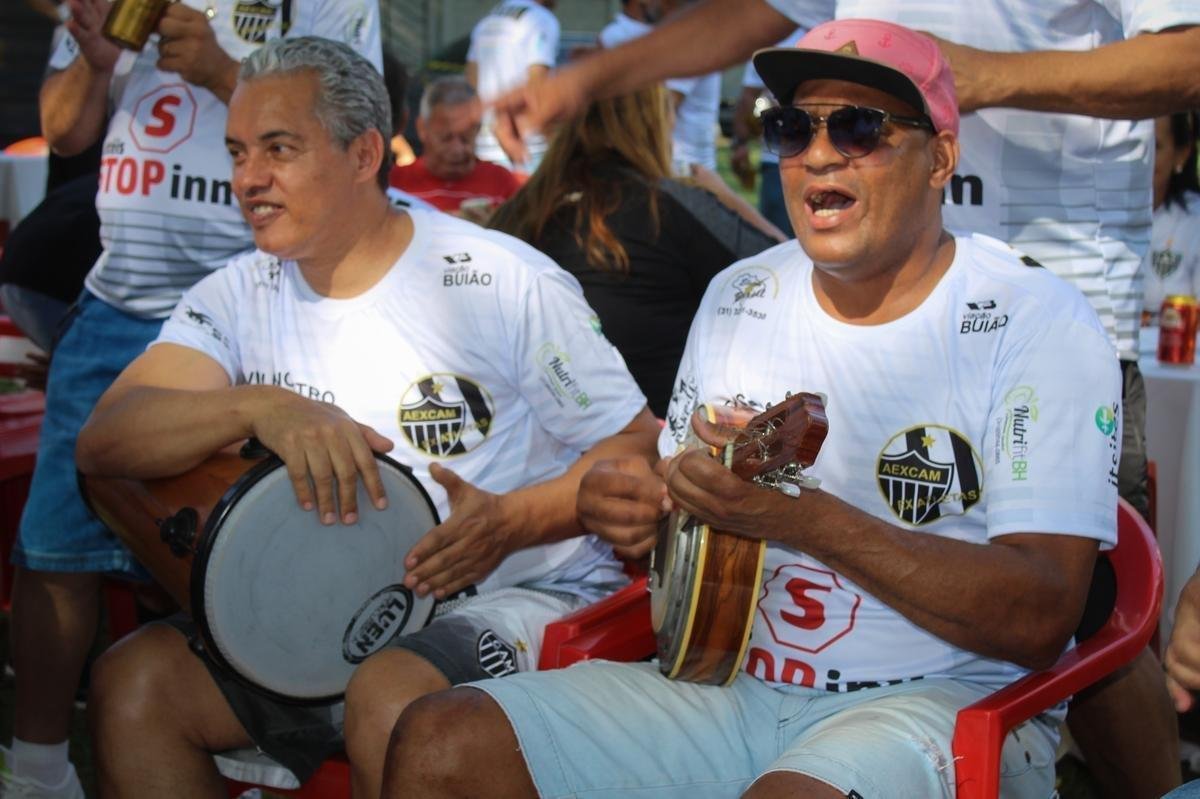 Ex-jogadores do Atltico se encontraram nesse sbado