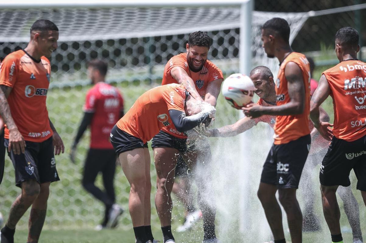 Fotos do treino do Atltico nesta quinta-feira na Cidade do Galo
