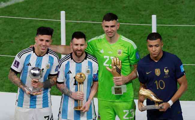 Messi venceu a Bola de Ouro da Copa do Mundo pela segunda vez