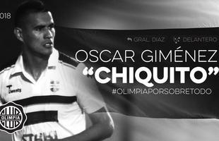 scar Gimnez - atacante se transferiu do General Daz para o Olimpia