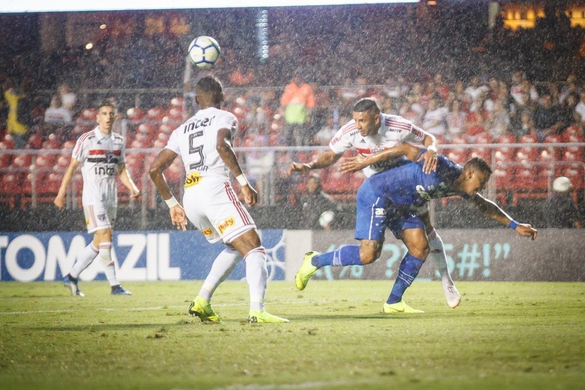 Cruzeiro foi derrotado pelo So Paulo por 1 a 0, neste domingo, no Morumbi, pela 35 rodada do Brasileiro