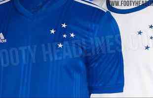 Site Footy Headlines vaza fotos da nova camisa azul do Cruzeiro, da Adidas
