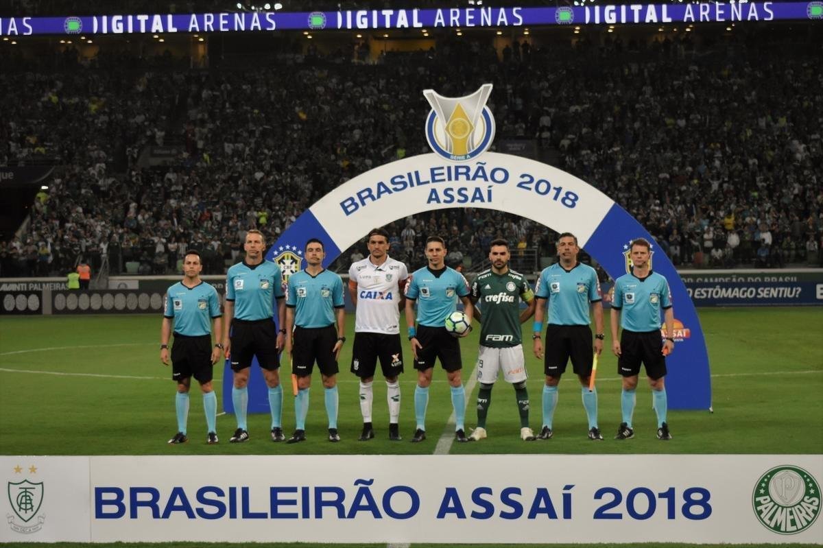 Amrica foi goleado pelo Palmeiras por 4 a 0 no Allianz Parque, mas ainda est vivo na luta contra a queda