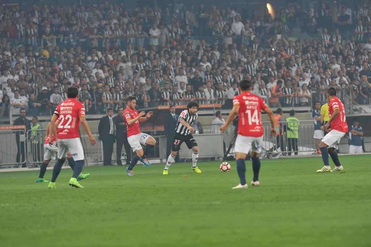 Atltico e Jorge Wilstermann se enfrentaram, no Mineiro, pelas oitavas de final da Libertadores