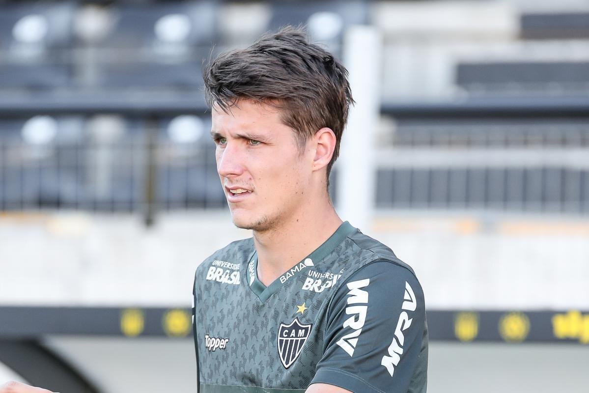 Veja fotos do treino do Atltico no Uruguai