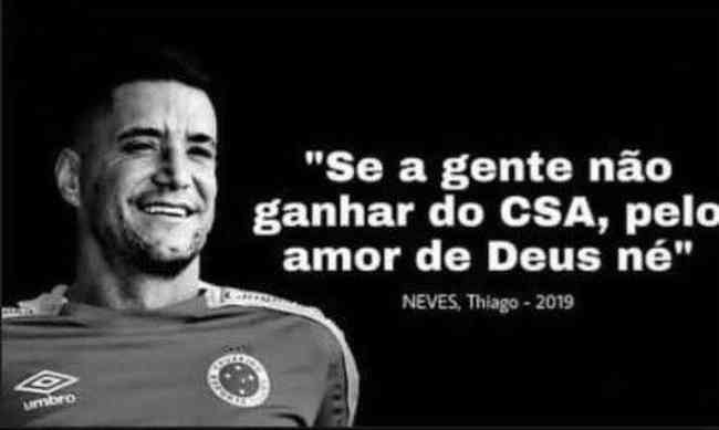 ROLOU ZOEIRA! Os melhores memes sobre CSA 3 x 1 Cruzeiro