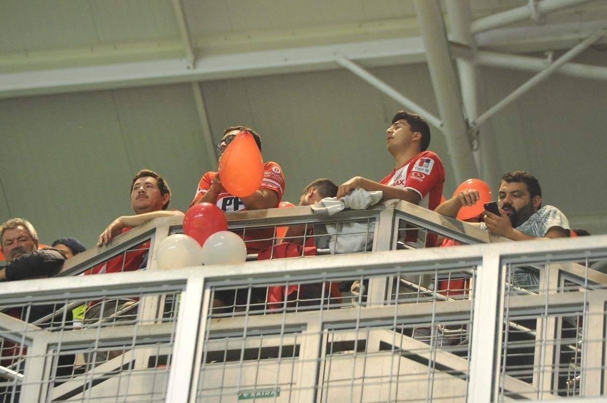 Fotos da torcida do Atltico na partida contra o Unin La Calera, do Chile, no Independncia, pela Copa Sul-Americana