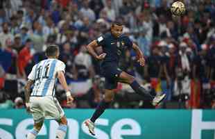 As melhores imagens da final da Copa do Mundo entre Argentina e Frana, no Estdio Icnico de Lusail, no Catar