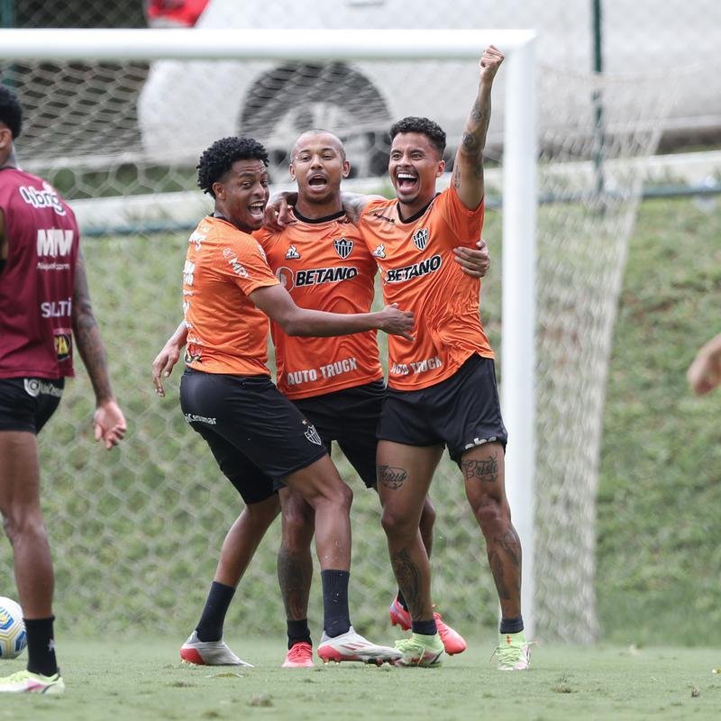 Treinamento do Atltico neste sbado, aps o ttulo brasileiro