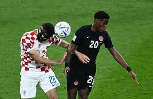 Fotos de Crocia x Canad, neste domingo, no Estdio Khalifa International Stadium, em Doha, pelo Grupo F da Copa do Mundo no Catar