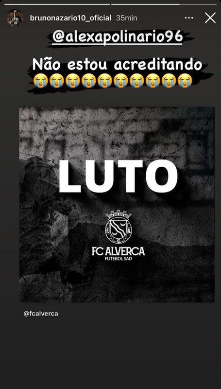 Mensagem de Bruno Nazrio, ex-Cruzeiro 