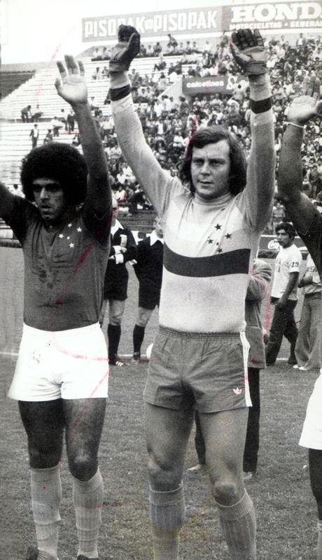 Fotos de Raul Plassmann em sua passagem vitoriosa como goleiro do Cruzeiro