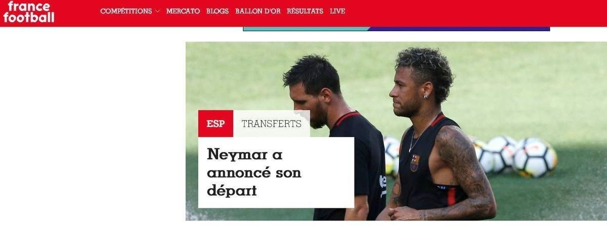 France Football destaca o novo reforo do PSG