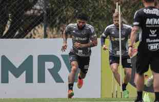 Fotos do treino do Atltico na Cidade do Galo, nesta quarta-feira (21/9).