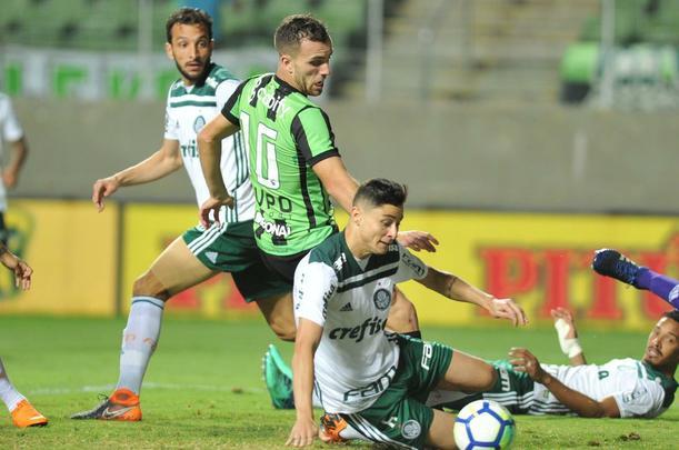 Amrica e Palmeiras se enfrentam, no Independncia, pela ida das oitavas de final da Copa do Brasil