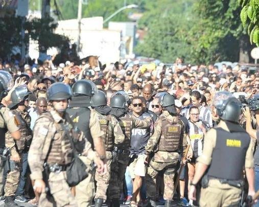 Torcida do Atltico na deciso do Campeonato Mineiro, no Independncia