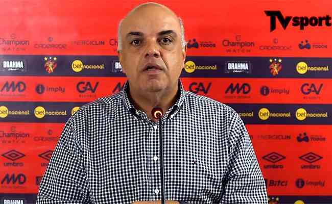 Presidente do Sport, Yuri Romão, disparou contra o técnico Lisca