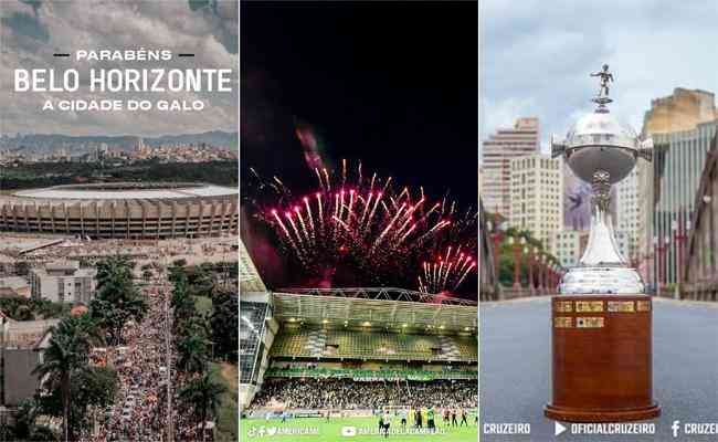 Clubes celebraram aniversrio de Belo Horizonte