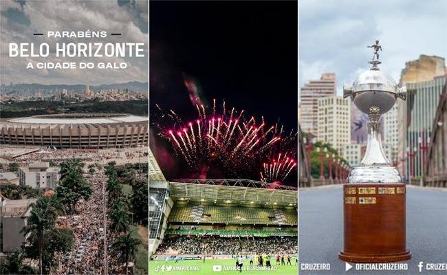 Clubes celebraram anivers�rio de Belo Horizonte