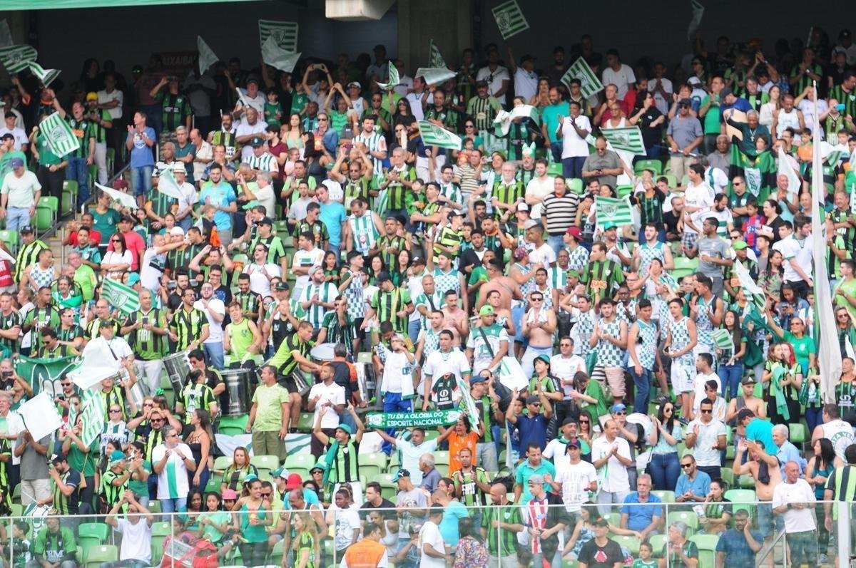 Amrica x Oeste pela 27 rodada da Srie B do Brasileiro