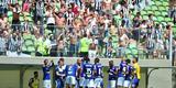 Imagens de lances do clssico mineiro realizado neste domingo, no Horto