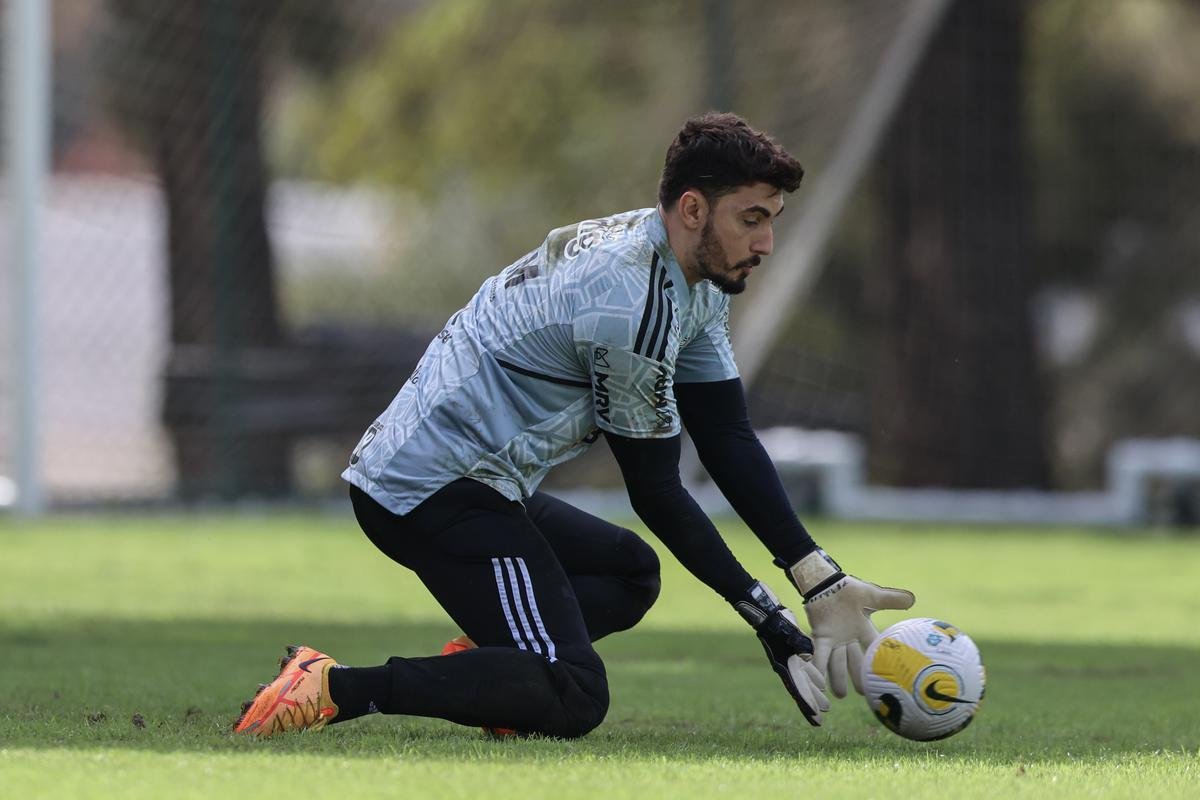 Fotos do ltimo treino do Atltico antes do jogo contra o Botafogo