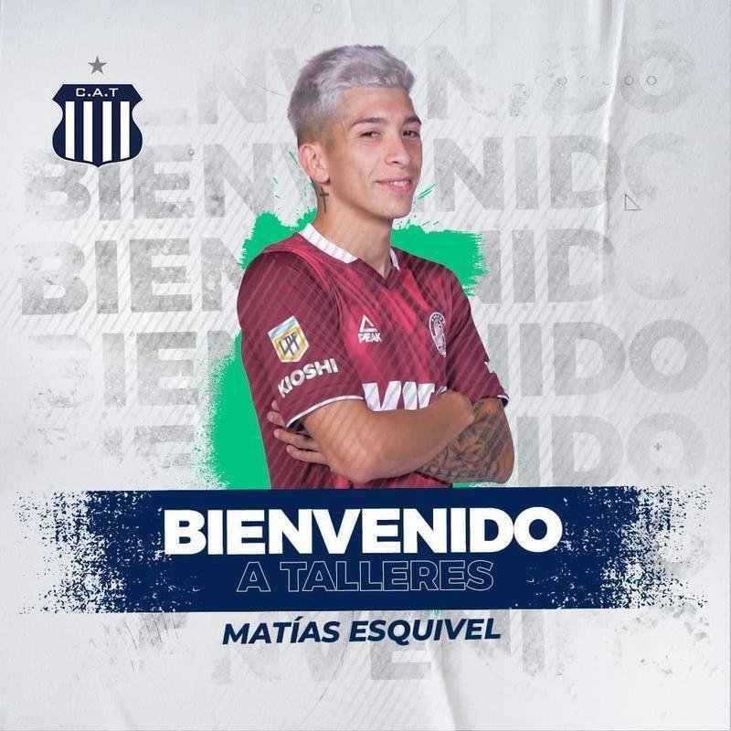 Matas Esquivel, meia (Talleres)