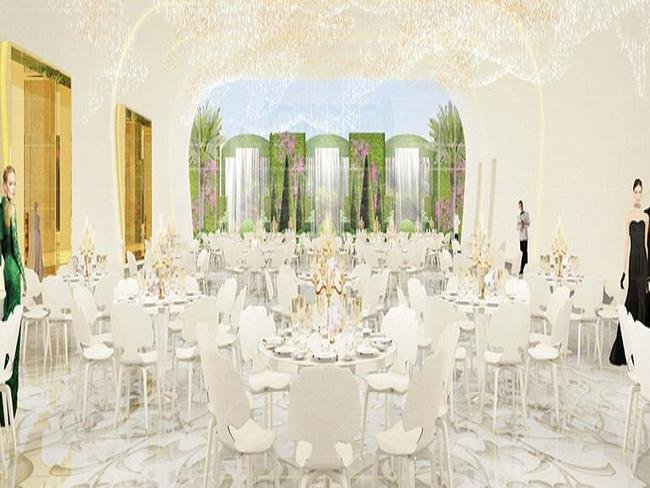 Fotos do luxuoso hotel Fairmont Doha, com cotação de seis estrelas, que foi reservado pela Fifa a convidados da Copa