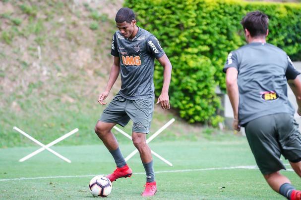 Atlético treinou nesta terça-feira, na Cidade do Galo