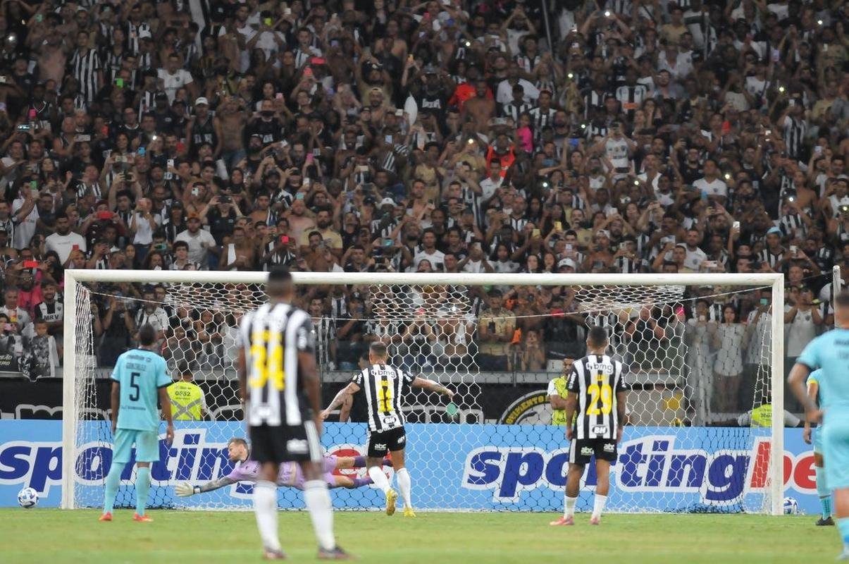 Atltico e Carabobo se enfrentaram no Mineiro, em Belo Horizonte, pela volta da segunda fase da Copa Libertadores