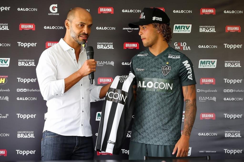 Fotos da apresentao de Guga no Atltico