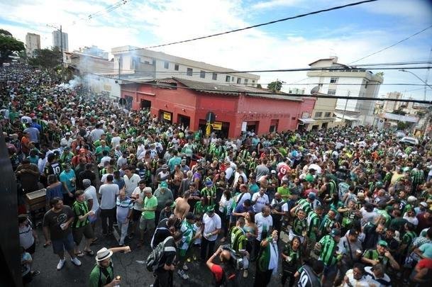 Veja fotos da derrota que acabou com o sonho de acesso do Amrica  Srie A 2020