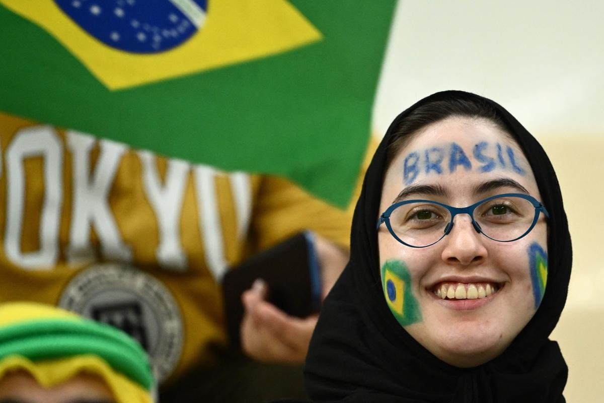 Duelo pela 3 rodada do Grupo G da Copa do Mundo foi disputado no Estdio Lusail, no Catar