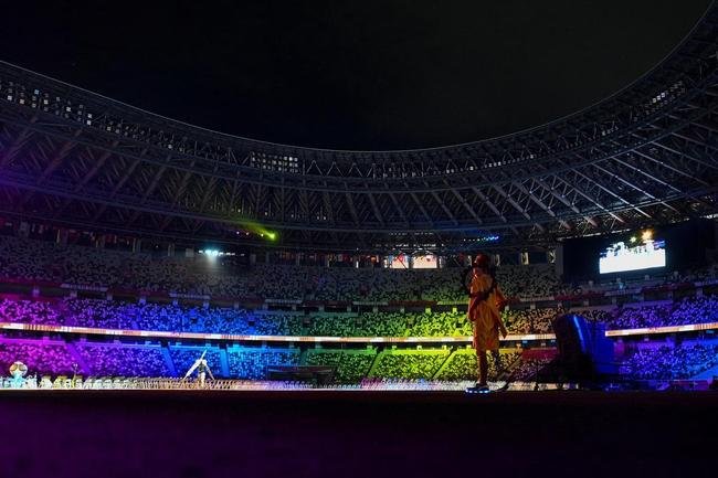 Fotos da Cerimnia de Abertura dos Jogos Paralmpicos de Tquio