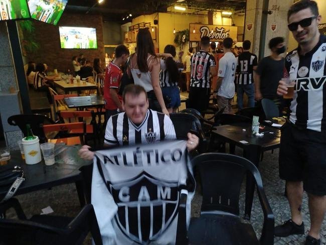 Depois da vitria nos pnaltis, por 8 a 7, torcedores do Galo fizeram muita festa nas ruas de BH
