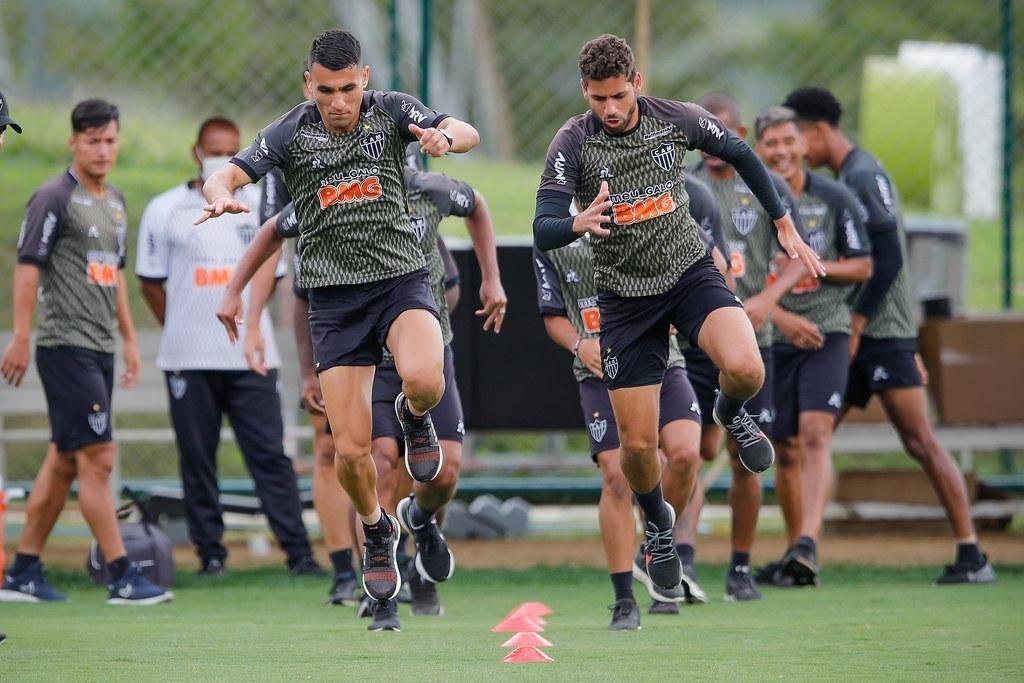 Fotos: Atltico se prepara para duelo contra o Flamengo