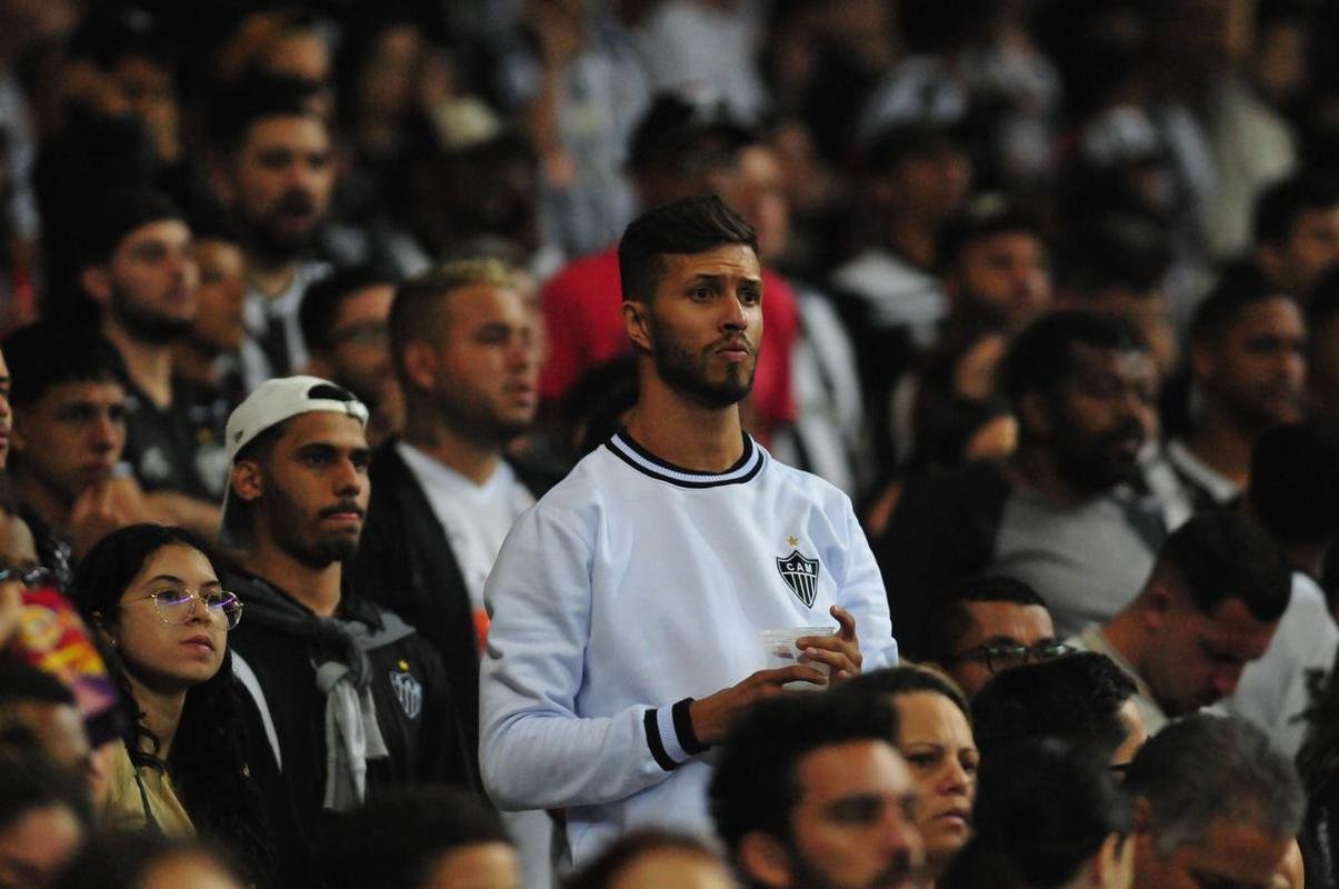 Atltico recebeu o Botafogo no Mineiro, em Belo Horizonte, pela 36 rodada do Campeonato Brasileiro de 2022.