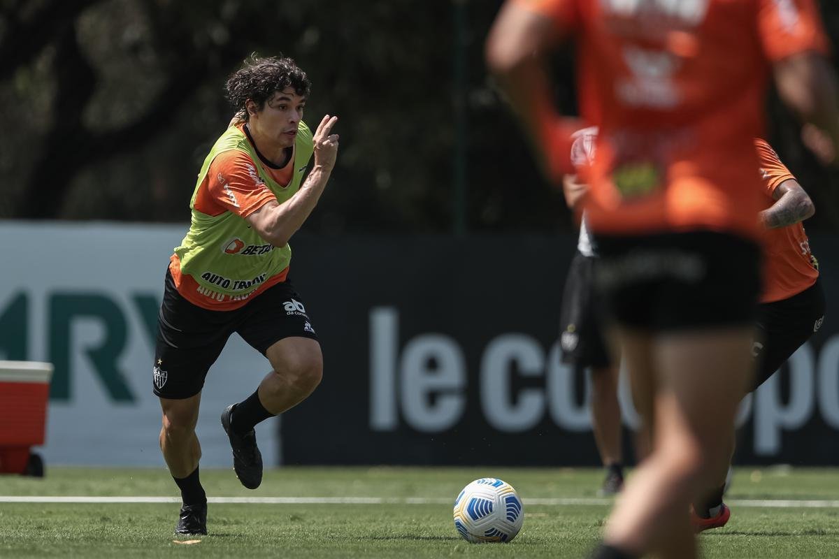 Fotos do treino do Atltico nesta segunda-feira, 13 de setembro de 2021